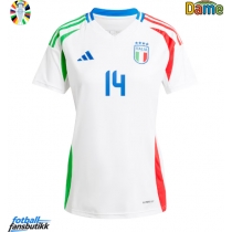 Italia Federico Chiesa #14 Bortedrakt Dame EM 2024 Kortermet